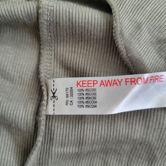 Free People Intimately Night We Met Ribbed Ruched Long Sleeve T Shirt Small - Picture 7 of 7